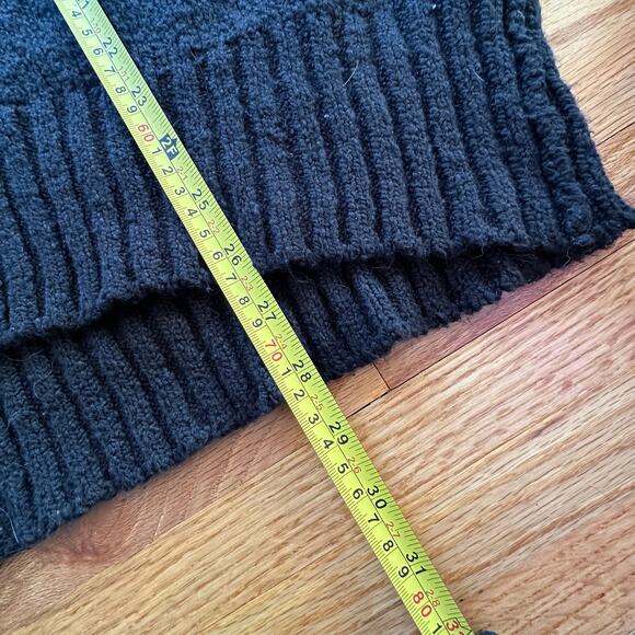 Chelsea Deboer By Lillie & Lottie x Womens oversized Black Sweater soft cozy L - Picture 2 of 5